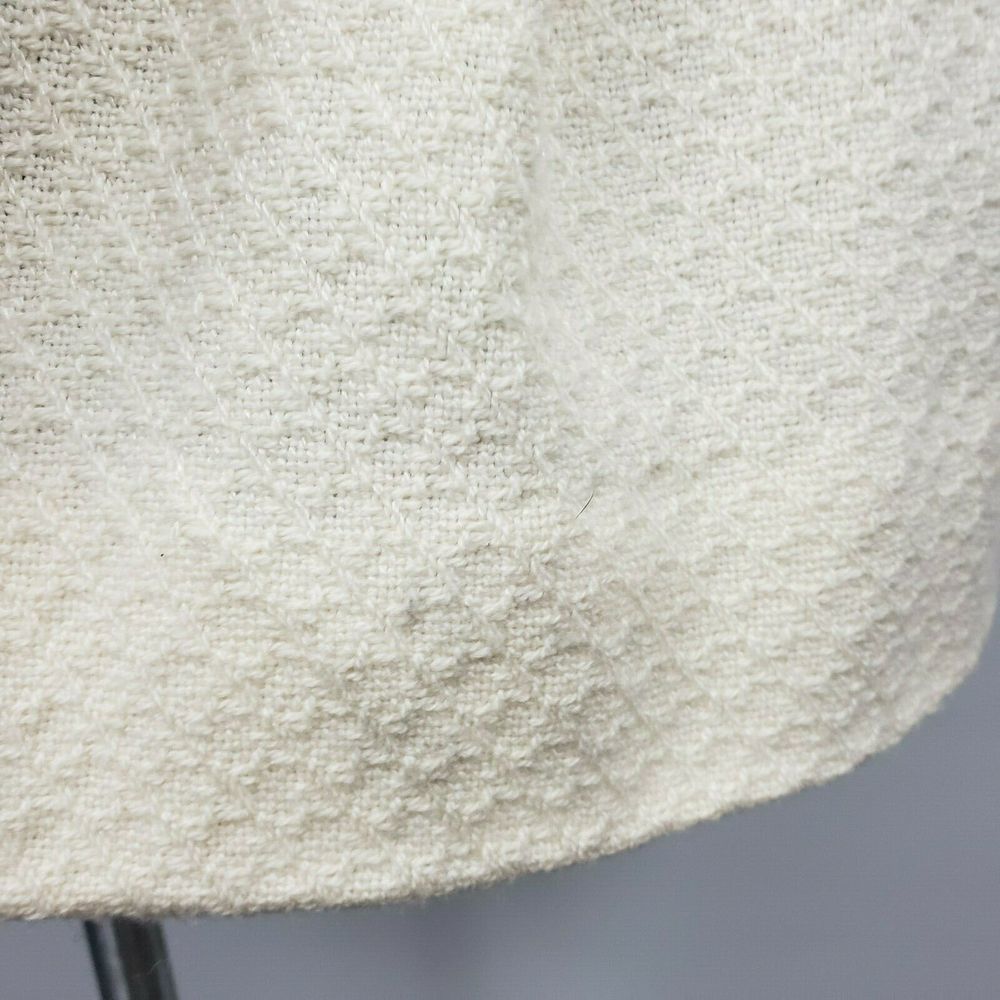 Antho Lux Med wool blend pea coat jacket ivory - Picture 3 of 8